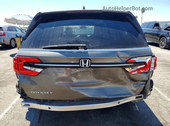 5FNRL6H77NB050468 2022 HONDA ODYSSEY Gray Հետևի տեսք