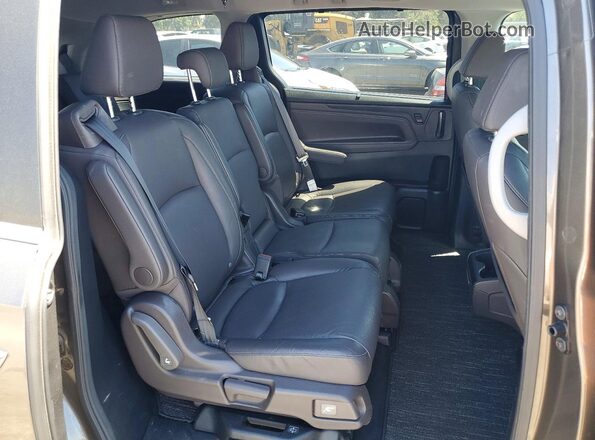 5FNRL6H77NB050468 2022 HONDA ODYSSEY Gray Սալոնի հետևի տեսք