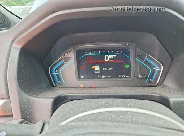 5FNRL6H77RB063002 2024 HONDA ODYSSEY Blue Widok zestawu wskaźników