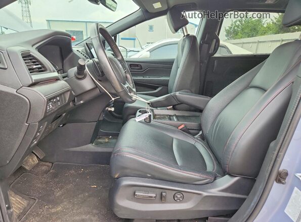 5FNRL6H77RB063002 2024 HONDA ODYSSEY Blue Widok wnętrza z przodu