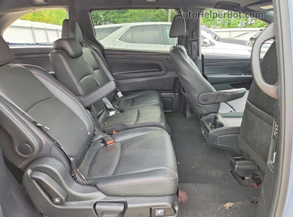 5FNRL6H77RB063002 2024 HONDA ODYSSEY Blue Widok wnętrza z tyłu