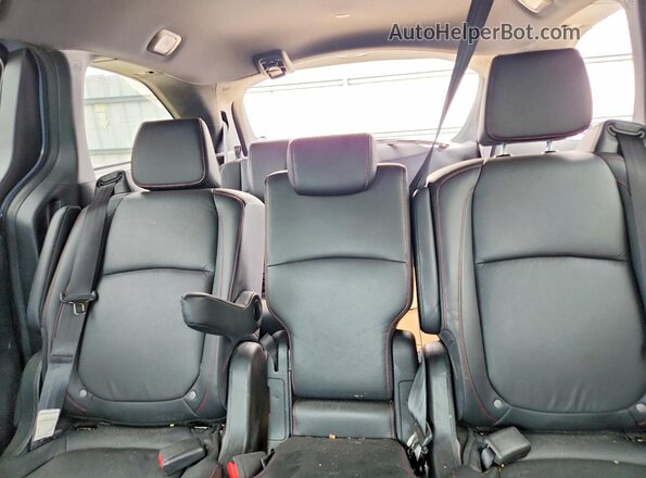 5FNRL6H77RB063002 2024 HONDA ODYSSEY Blue Widok tylnych siedzeń