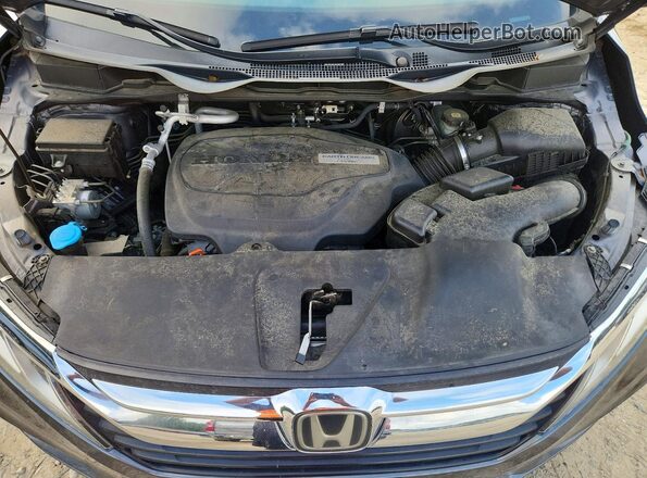 5FNRL6H78JB070853 2018 HONDA ODYSSEY Gray ძრავის განყოფილების ხედი
