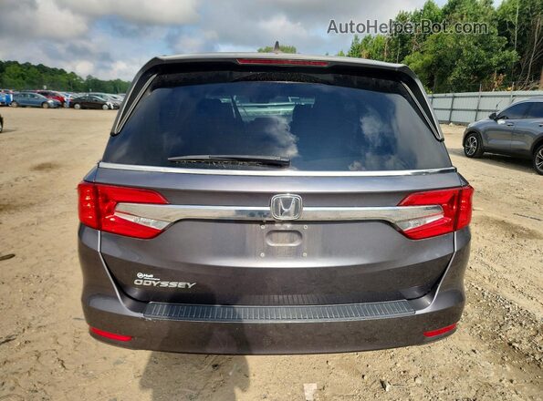 5FNRL6H78JB070853 2018 HONDA ODYSSEY Gray უკანა ხედი