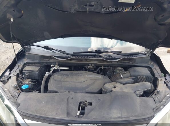 5FNRL6H78JB099690 2018 HONDA ODYSSEY Black Vista trasera