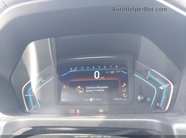 5FNRL6H78JB099690 2018 HONDA ODYSSEY Black Vista de los asientos traseros