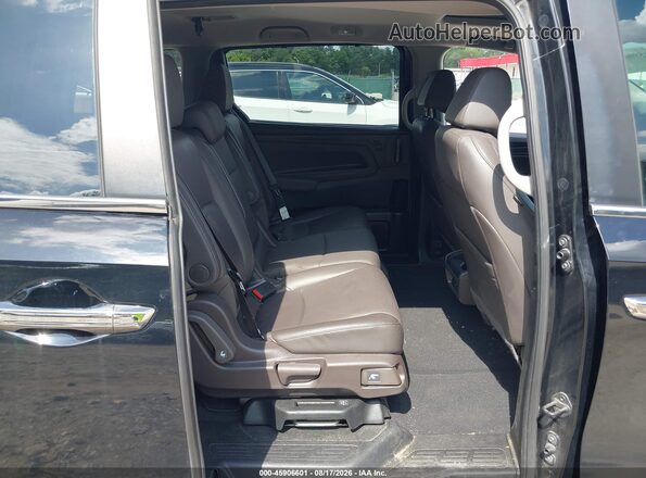 5FNRL6H78JB099690 2018 HONDA ODYSSEY Black Vista de la etiqueta del VIN