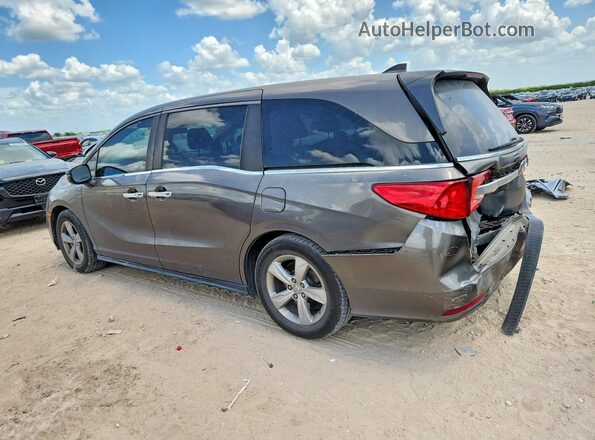 5FNRL6H78KB035652 2019 HONDA ODYSSEY Gray Trasero izquierdo