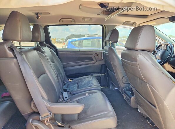 5FNRL6H78KB035652 2019 HONDA ODYSSEY Gray Vista interior trasera