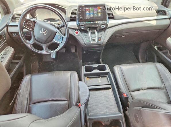 5FNRL6H78KB035652 2019 HONDA ODYSSEY Gray Vista del salpicadero