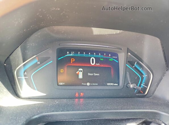 5FNRL6H78KB035652 2019 HONDA ODYSSEY Gray Vista del cuadro de instrumentos