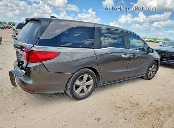 5FNRL6H78KB035652 2019 HONDA ODYSSEY Gray Trasero derecho
