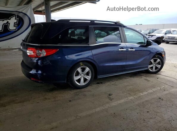 5FNRL6H78KB049597 2019 HONDA ODYSSEY Blue Rear right