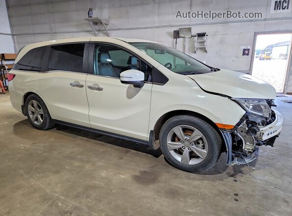 5FNRL6H78KB121107 2019 HONDA ODYSSEY Черный Передняя правая четверть