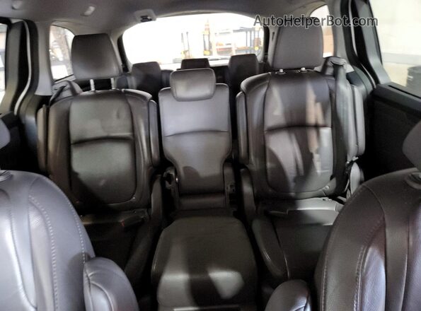 5FNRL6H78KB121107 2019 HONDA ODYSSEY Черный Вид задних сидений