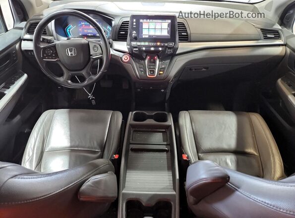 5FNRL6H78KB121107 2019 HONDA ODYSSEY Черный Вид панели приборов