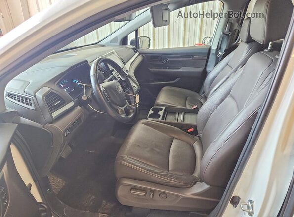 5FNRL6H78LB070774 2020 HONDA ODYSSEY White Вид салону спереду