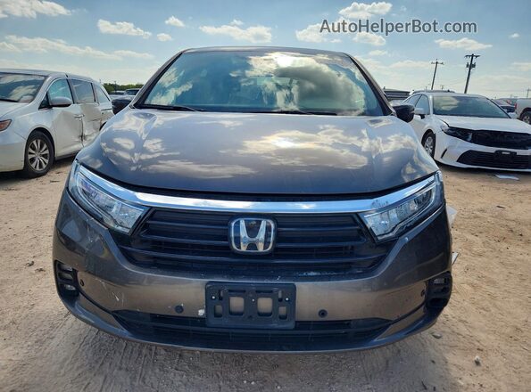 5FNRL6H78NB041097 2022 HONDA ODYSSEY Gray Вид спереду