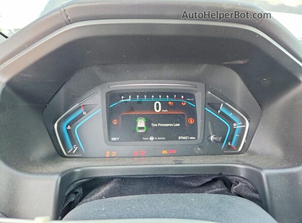 5FNRL6H78NB041097 2022 HONDA ODYSSEY Gray Вид щитка приладів