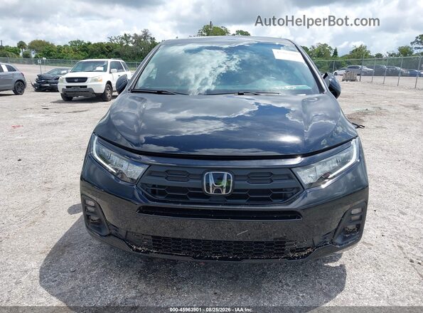 5FNRL6H78TB020652 2026 HONDA ODYSSEY Black Սարքավորումների վահանակի տեսք