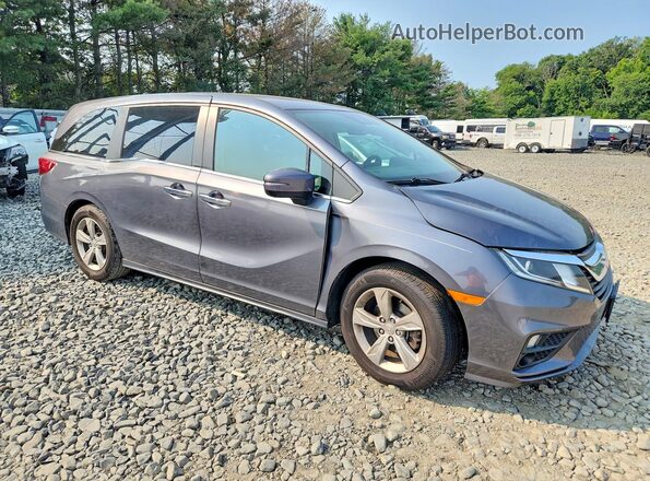 5FNRL6H79JB021256 2018 HONDA ODYSSEY Gray Առջևի աջ