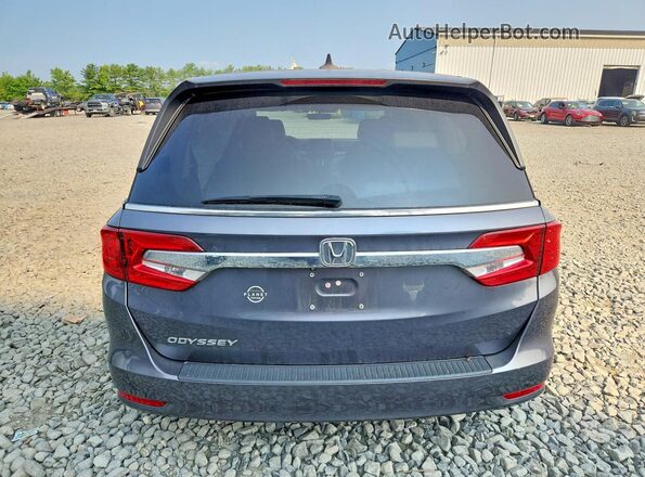 5FNRL6H79JB021256 2018 HONDA ODYSSEY Gray Հետևի տեսք