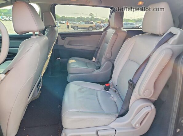 5FNRL6H79JB021256 2018 HONDA ODYSSEY Gray Սալոնի հետևի տեսք