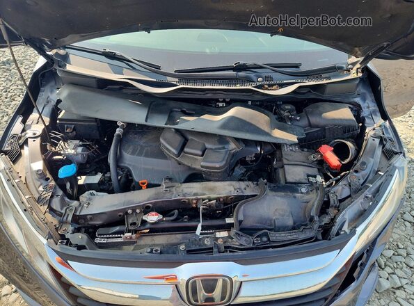 5FNRL6H79JB021256 2018 HONDA ODYSSEY Gray Շարժիչի բաժամունքի տեսք