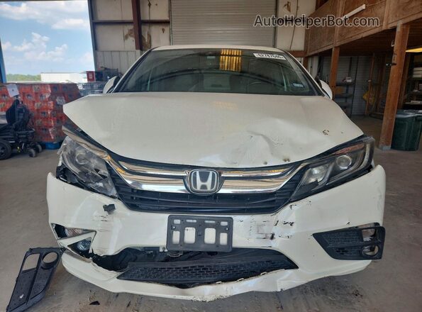 5FNRL6H79JB030006 2018 HONDA ODYSSEY White წინა ხედი