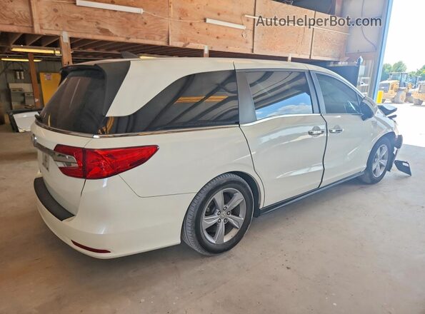 5FNRL6H79JB030006 2018 HONDA ODYSSEY White უკანა მარჯვენა
