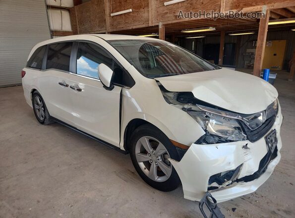 5FNRL6H79JB030006 2018 HONDA ODYSSEY White წინა მარჯვენა