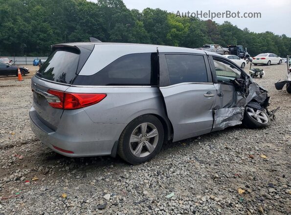 5FNRL6H79JB062969 2018 HONDA ODYSSEY Silver Trasero derecho