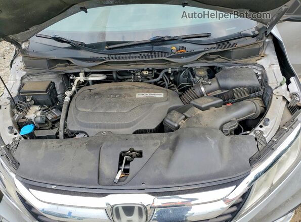 5FNRL6H79JB062969 2018 HONDA ODYSSEY Silver Vista del compartimento del motor