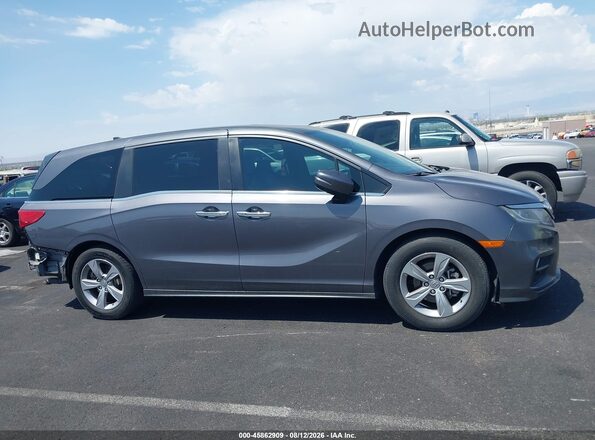 5FNRL6H79KB008086 2019 HONDA ODYSSEY Gray Սալոնի հետևի տեսք