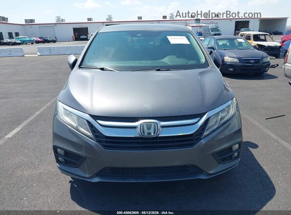 5FNRL6H79KB008086 2019 HONDA ODYSSEY Gray Սարքավորումների վահանակի տեսք