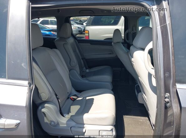 5FNRL6H79KB008086 2019 HONDA ODYSSEY Gray VIN կոդի պիտակի տեսք