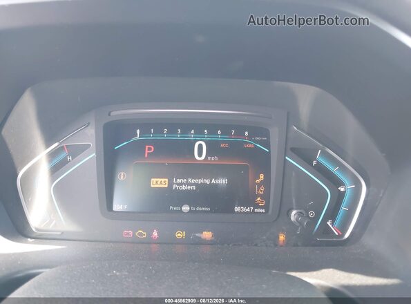 5FNRL6H79KB008086 2019 HONDA ODYSSEY Gray Հետևի նստատեղերի տեսք