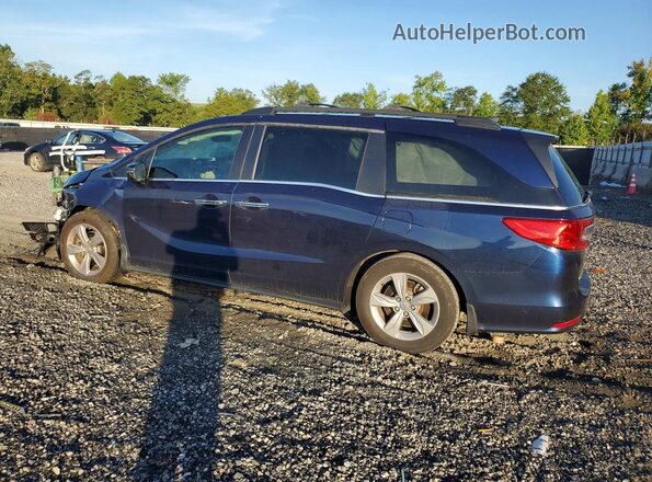5FNRL6H79KB009867 2019 HONDA ODYSSEY Blue Задня ліва чверть