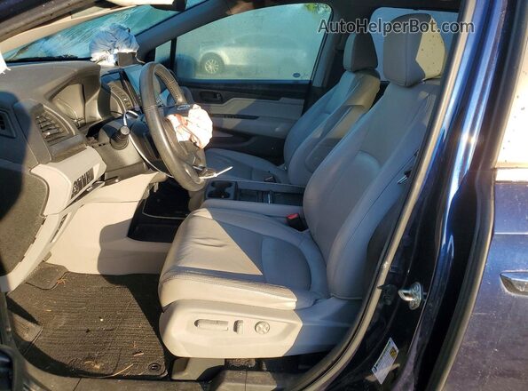 5FNRL6H79KB009867 2019 HONDA ODYSSEY Blue Вид салону спереду