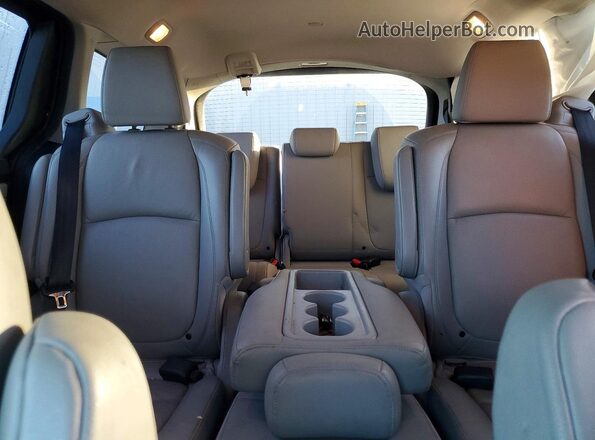 5FNRL6H79KB009867 2019 HONDA ODYSSEY Blue Вид задніх сидінь