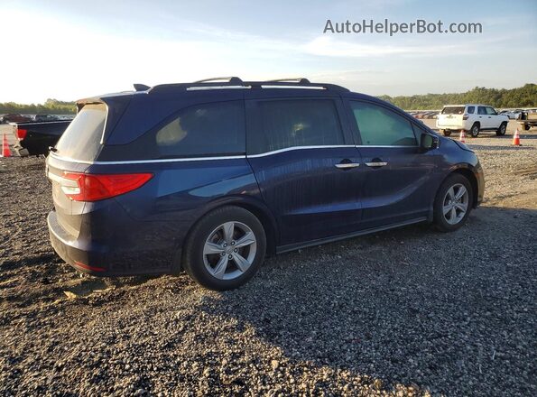 5FNRL6H79KB009867 2019 HONDA ODYSSEY Blue Задня права чверть