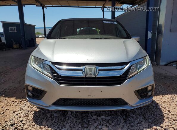 5FNRL6H79KB028354 2019 HONDA ODYSSEY Silver Front view