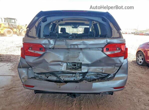 5FNRL6H79KB028354 2019 HONDA ODYSSEY Silver Rear view