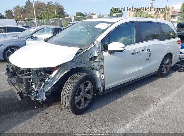 5FNRL6H79KB068031 2019 HONDA ODYSSEY White Przód lewy