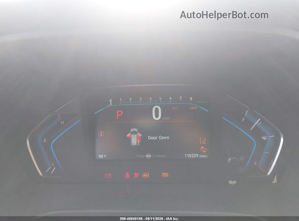 5FNRL6H79KB068031 2019 HONDA ODYSSEY White Widok tylnych siedzeń