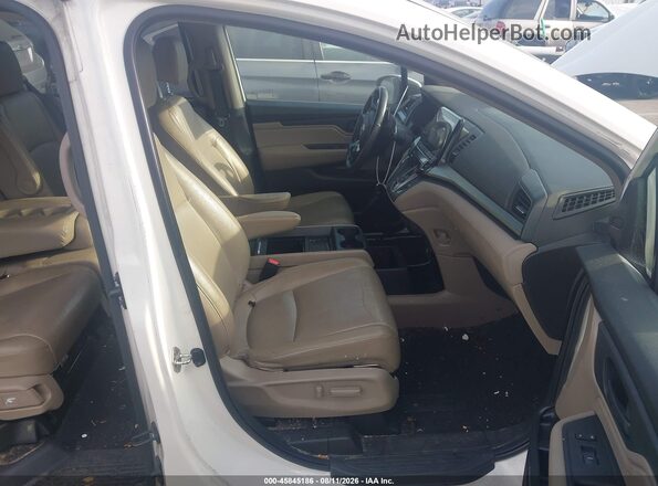 5FNRL6H79KB068031 2019 HONDA ODYSSEY White Widok wnętrza z przodu