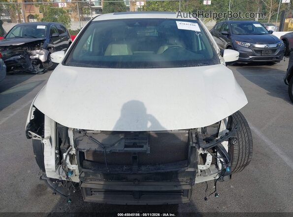 5FNRL6H79KB068031 2019 HONDA ODYSSEY White Widok wnętrza z tyłu