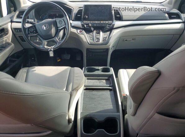 5FNRL6H79LB032289 2020 HONDA ODYSSEY Blue Widok deski rozdzielczej