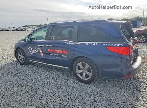 5FNRL6H79LB032289 2020 HONDA ODYSSEY Blue Tył lewy
