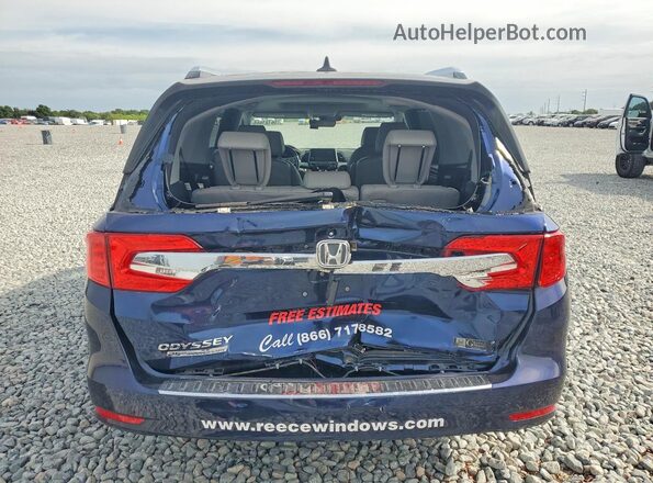 5FNRL6H79LB032289 2020 HONDA ODYSSEY Blue Widok z tyłu